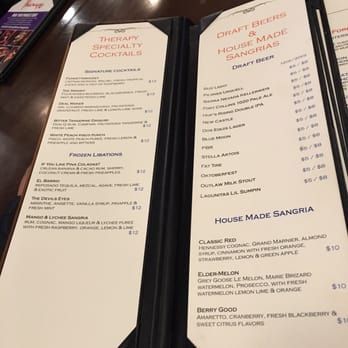 Therapy - Drink menu - Bars Near Me - Las Vegas, Nevada Therapy - Drink menu - Bars Near Me - Las Vegas, Nevada