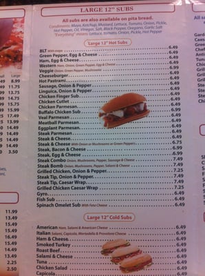 Menu photo 5 Matteo's Pizza & Subs Quincy, MA