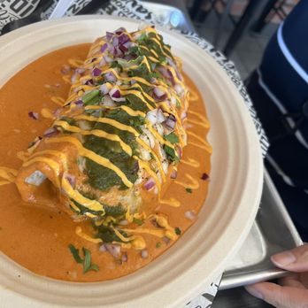 Urban Kitchen - Tikka Masala Burrito (5/5) - Indian Near Me - Newark, California Urban Kitchen - Tikka Masala Burrito (5/5) - Indian Near Me - Newark, California