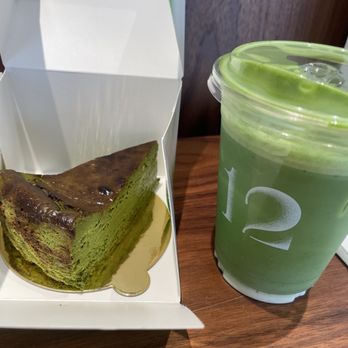 12 Matcha - Matcha cheesecake & iced matcha latte - Cafes Near Me - New York, New York