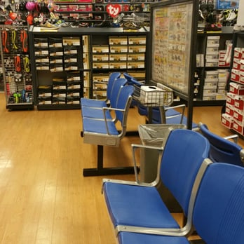 Big 5 Sporting Goods - Seats to try your shoes on - Sporting Goods Near Me - Corona, California