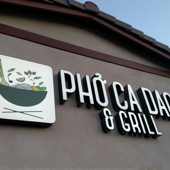 Phở Ca Dao - Front sign - Vietnamese Near Me - Poway, California