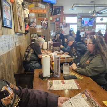 Road Trip Bar & Grill - One of many tables we occupied. - Bars Near Me - Capay, California