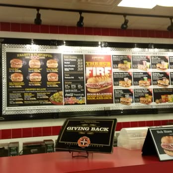 Firehouse Subs - Menu board. .our part of it anyways lol - Sandwiches Near Me - Austin, Texas