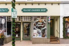 Frank's Rye Barber Shop Logo