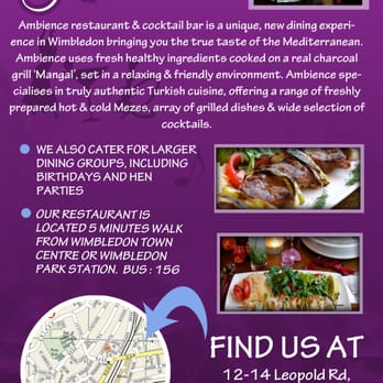 Ambience - Mediterranean Near Me - London, XGL Ambience - Mediterranean Near Me - London, XGL