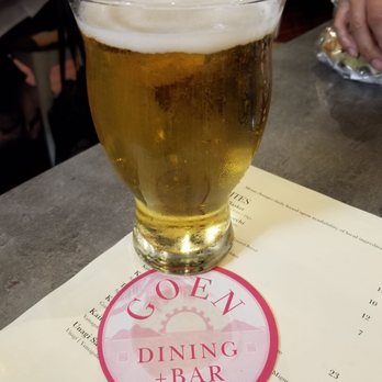 Goen Dining + Bar - Bavik Pilsner - Pan Asian Near Me - Kailua, Hawaii