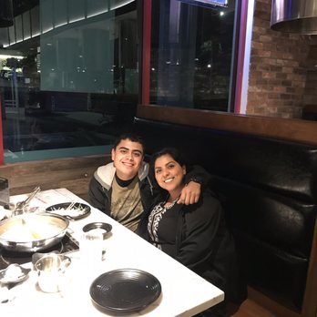Boiling World - Dinner with my son! - Hot Pot Near Me - Ontario, California