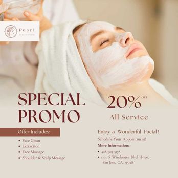 Pearl Beauty Studio - Special Promo - Estheticians Near Me - San Jose, California Pearl Beauty Studio - Special Promo - Estheticians Near Me - San Jose, California
