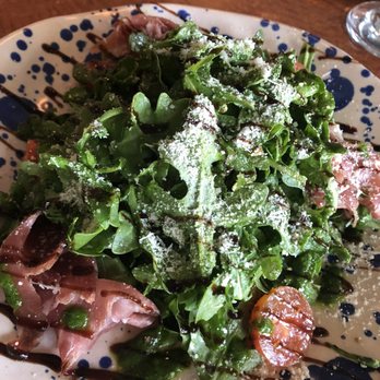 ALBA Restaurant - Arugula salad w/prosciutto - Italian Near Me - Jasper, Alberta ALBA Restaurant - Arugula salad w/prosciutto - Italian Near Me - Jasper, Alberta