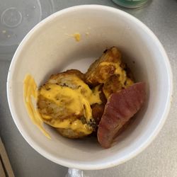 Dunkin' - Loaded Hash Browns looking patheticccc