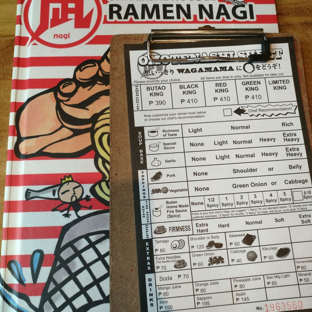 Ramen Nagi - Restaurants Near Me - Mandaluyong, NCR Ramen Nagi - Restaurants Near Me - Mandaluyong, NCR