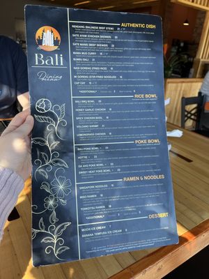 Menu photo 8 Bali Asian Cuisine Duluth, MN