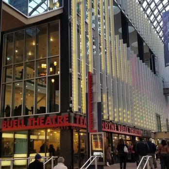 The Buell Theatre - Outside view under galleria - Performing Arts Near Me - Denver, Colorado