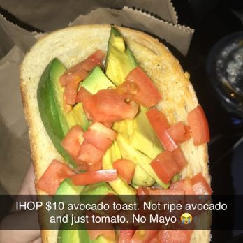 IHOP - Avocado toast - Breakfast & Brunch Near Me - Bellevue, Washington