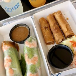 Shrimp Avocado Spring Rolls