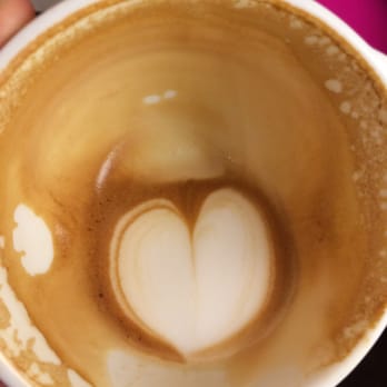 Temple Coffee - All gone and the heart design lasted until the very end. - Coffee & Tea Near Me - Davis, California Temple Coffee - All gone and the heart design lasted until the very end. - Coffee & Tea Near Me - Davis, California