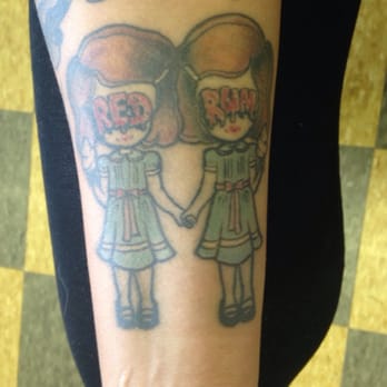 Mid Town Tattoo - Redrum twins by Troy - Tattoo Near Me - Los Angeles, California Mid Town Tattoo - Redrum twins by Troy - Tattoo Near Me - Los Angeles, California
