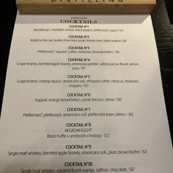 Dampfwerk Distilling - Menu - Distilleries Near Me - Saint Louis Park, Minnesota