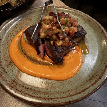 Lechon - 8 oz Snake River Farms Flank Steak* - Tapas Bars Near Me - Portland, Oregon Lechon - 8 oz Snake River Farms Flank Steak* - Tapas Bars Near Me - Portland, Oregon