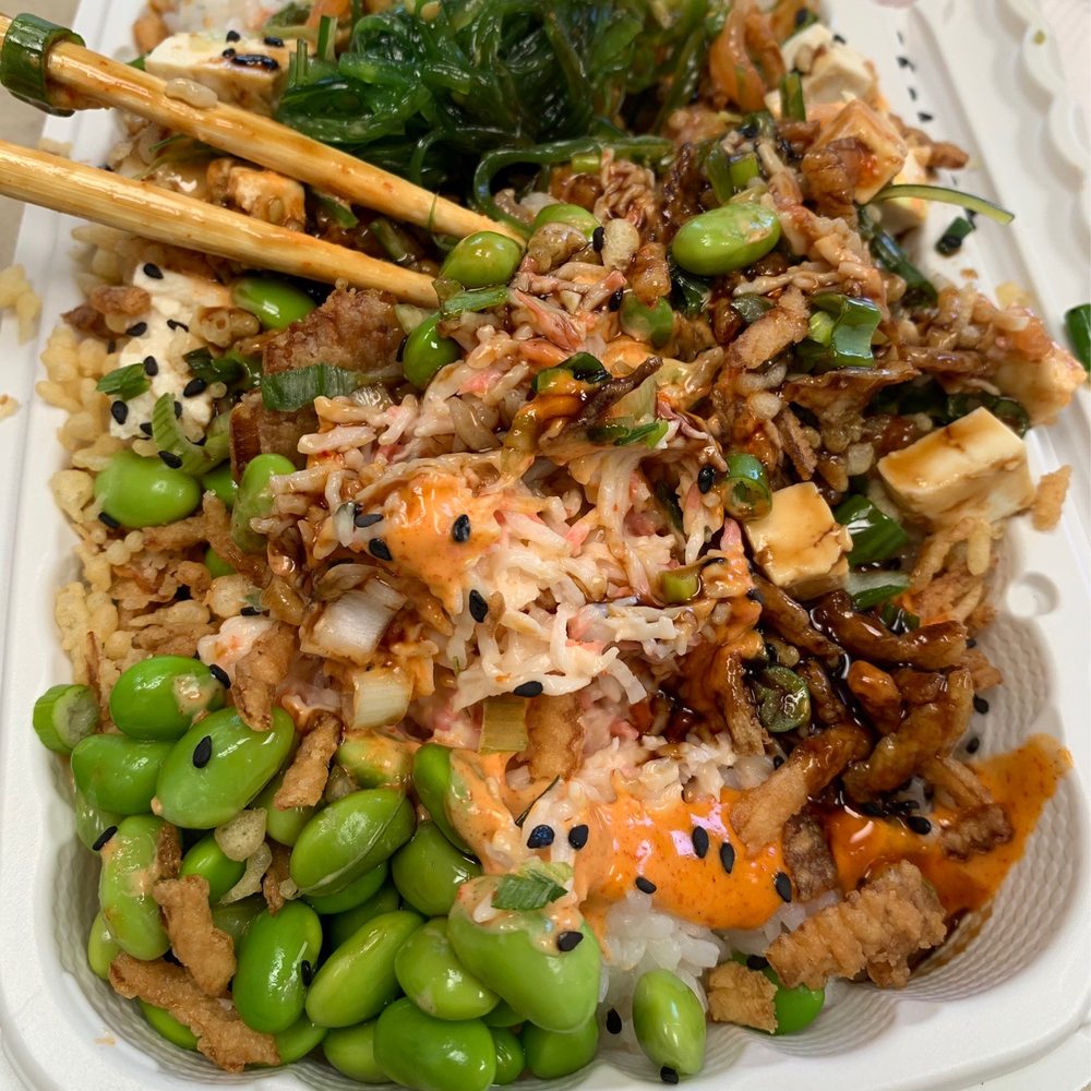 Poke Moki - First time trying this place out and I must say, food is spot on! Def will be going back! #satisfied - Poke Near Me - Sun Valley, California Poke Moki - First time trying this place out and I must say, food is spot on! Def will be going back! #satisfied - Poke Near Me - Sun Valley, California