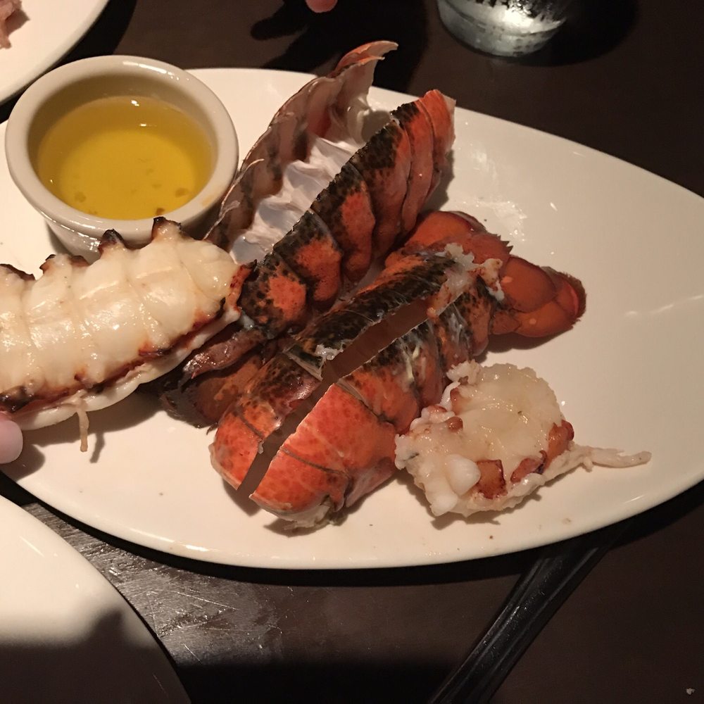 Raw lobster tail beside cooked lobster tail. Initially didn't flip it over but it tasted weird. That was why.. Raw lobster tail beside cooked lobster tail. Initially didn't flip it over but it tasted weird. That was why..