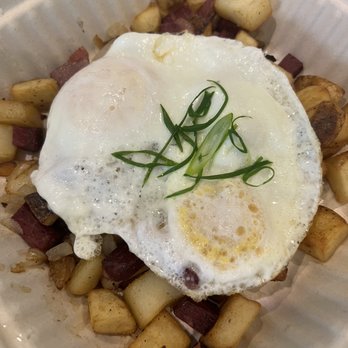 Moena Café - Corned beef hash. Not traditional style. - Cafes Near Me - Honolulu, Hawaii Moena Café - Corned beef hash. Not traditional style. - Cafes Near Me - Honolulu, Hawaii