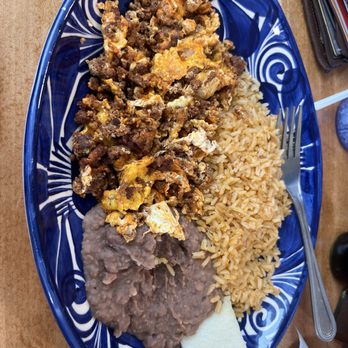 El Culichi - Breakfast plate. - Mexican Near Me - El Cajon, California