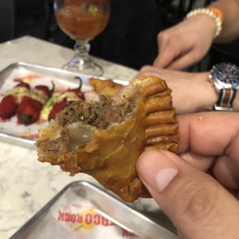 Taco Rock - Beef Empanadas, nice and fresh and the pastry was fantastic. - Tacos Near Me - Arlington, Virginia