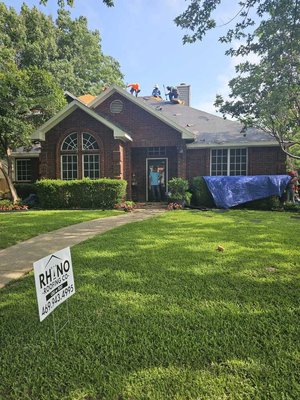 Upgrading From a 3 Tab to an Architectural Shingle - 🦏Another roof completed today in Allen Texas with Rhino Roofing Co! 🦏
👍Upgrading from a 3 tab to an architectural Shingle always looks better and last longer. We don't mind doing it no extra charge. Also we will fix little things like the edges of the eves and on this one we did the chimney aswell!
📱Call or text us today if you would like to schedule a free roof inspection!
(469)-943-4995 Upgrading From a 3 Tab to an Architectural Shingle - 🦏Another roof completed today in Allen Texas with Rhino Roofing Co! 🦏
👍Upgrading from a 3 tab to an architectural Shingle always looks better and last longer. We don't mind doing it no extra charge. Also we will fix little things like the edges of the eves and on this one we did the chimney aswell!
📱Call or text us today if you would like to schedule a free roof inspection!
(469)-943-4995