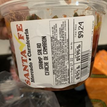 Santa Fe Foods - Expired camarón de ceviche - Grocery Near Me - Gonzales, California Santa Fe Foods - Expired camarón de ceviche - Grocery Near Me - Gonzales, California