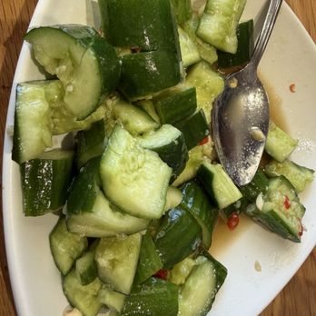 Juicy Dumpling Factory - Cucumber salad - Chinese Near Me - Redondo Beach, California Juicy Dumpling Factory - Cucumber salad - Chinese Near Me - Redondo Beach, California