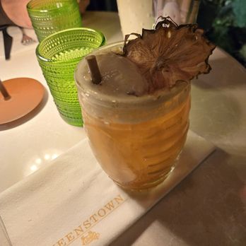 Queenstown Village - Mai Tai..I was intrigued by the passionfruit foam but it was nonexistent. Not a great drink. - Burgers Near Me - La Jolla, California