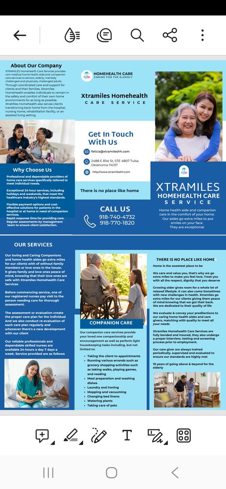 Xtramiles Homehealth Care Service - home care agency in Tulsa, OK