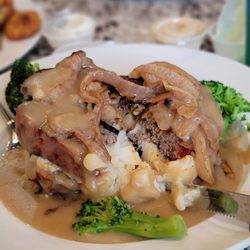 Meatloaf sundae!