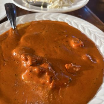 Masti Indian Street Eats - Chicken tikka masala! Sauce Not too sweet, very creamy, tender chunks of chicken! We ordered mild and it was perfect. - Indian Near Me - Duluth, Georgia