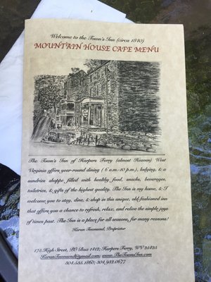 Menu photo 3 Mountain House Cafe Harpers Ferry, WV Menu photo 3 Mountain House Cafe Harpers Ferry, WV