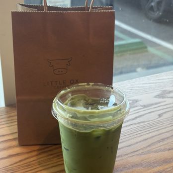 Little Ox Coffee - Genji matcha latte - Coffee & Tea Near Me - Fullerton, California Little Ox Coffee - Genji matcha latte - Coffee & Tea Near Me - Fullerton, California