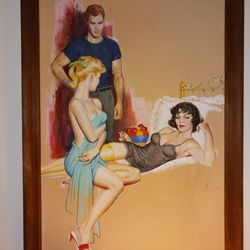Legends On The Farmington - Tacky art is the decor. We stayed there, seeking a BnB for next years family wedding party but this place is a NO!!!!