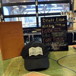 Blue Line Bar - Swag and a hearty draft list