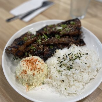 Masa Ramen Bistro - Pulehu rib platter - Hawaiian Near Me - Berkeley, California Masa Ramen Bistro - Pulehu rib platter - Hawaiian Near Me - Berkeley, California