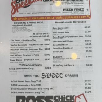 Boss ChickNBeer - Monthly specials & beverages - Chicken Wings Near Me - Cuyahoga Falls, Ohio Boss ChickNBeer - Monthly specials & beverages - Chicken Wings Near Me - Cuyahoga Falls, Ohio