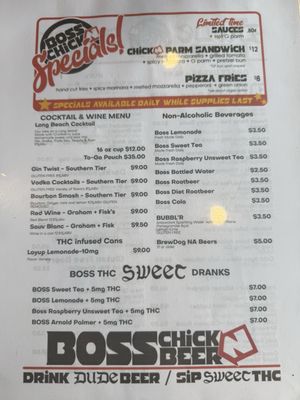 Menu photo 3 Boss ChickNBeer Cuyahoga Falls, OH Menu photo 3 Boss ChickNBeer Cuyahoga Falls, OH