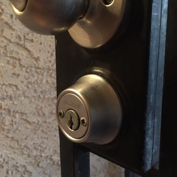Gilram Locksmith - After picture: New deadbolt lock & knob - Keys & Locksmiths Near Me - West Covina, California Gilram Locksmith - After picture: New deadbolt lock & knob - Keys & Locksmiths Near Me - West Covina, California