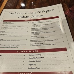 Menu.