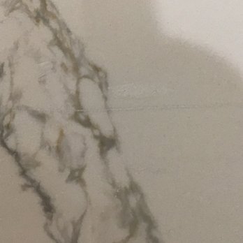 New Concept Cabinet - Crack in the countertop that was ultimately replaced, but only after demanding it be replaced. - Cabinetry Near Me - Whittier, California