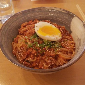 Danji - Spicy (ish) pork noodle at lunch. - Korean Near Me - New York, New York Danji - Spicy (ish) pork noodle at lunch. - Korean Near Me - New York, New York