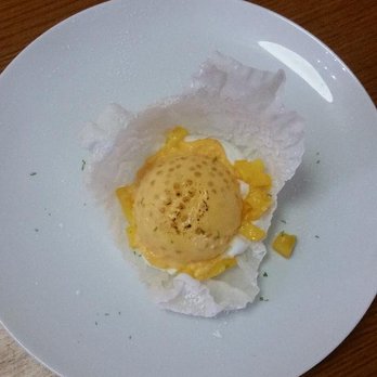 L'atelier des Chefs - Mango ice cream with tapioca pearls, yummy! - Cooking Schools Near Me - Paris, 75