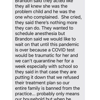 White & Johnson Pediatric Dentistry - This is what happened when they gave a second chance after they apologized - Pediatric Dentists Near Me - Jacksonville, North Carolina White & Johnson Pediatric Dentistry - This is what happened when they gave a second chance after they apologized - Pediatric Dentists Near Me - Jacksonville, North Carolina