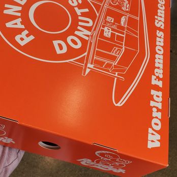 Randy’s Donuts - Donut box. - Coffee & Tea Near Me - San Diego, California